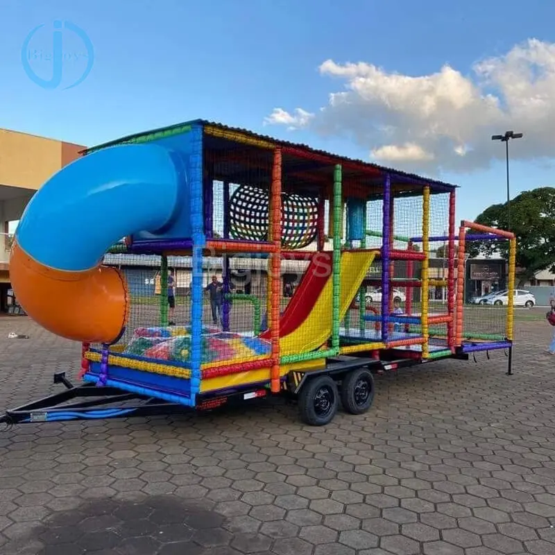 Mobile Party Playground with Trailer — factory photograph 5