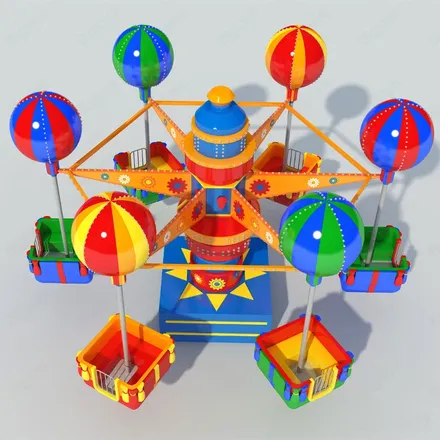 Mobile Samba Balloon Rides manufactured by BigJoys Amusement