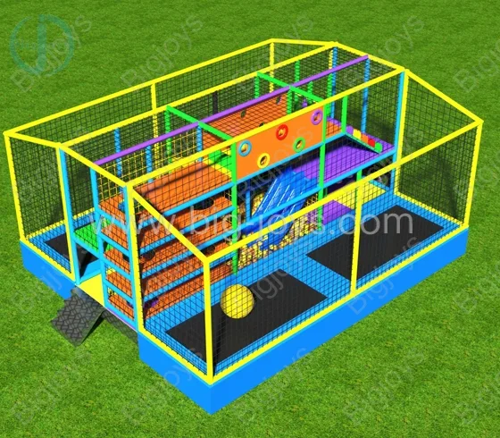 Mobile Trailer Combo Playground — factory photograph 2