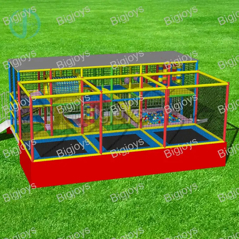 Movable Playground with Roller on Trailer — factory photograph 5