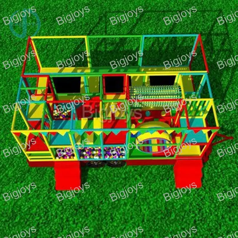 Movable Playground with Roller on Trailer — factory photograph 2