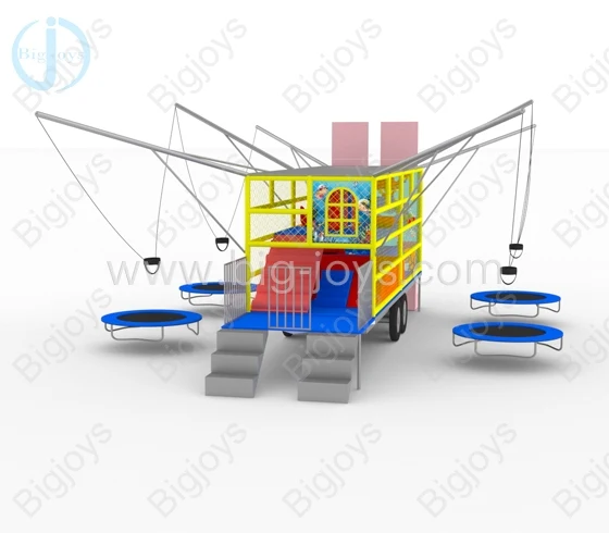 Multi Games Playground with Trailer — factory photograph 2