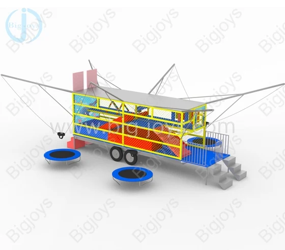Multi Games Playground with Trailer — factory photograph 3