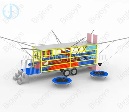 Multi Games Playground with Trailer manufactured by BigJoys Amusement