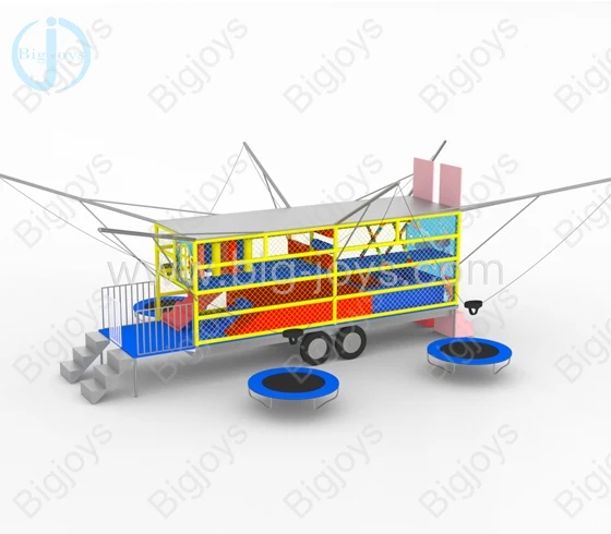 Multi Games Playground with Trailer manufactured by BigJoys Amusement