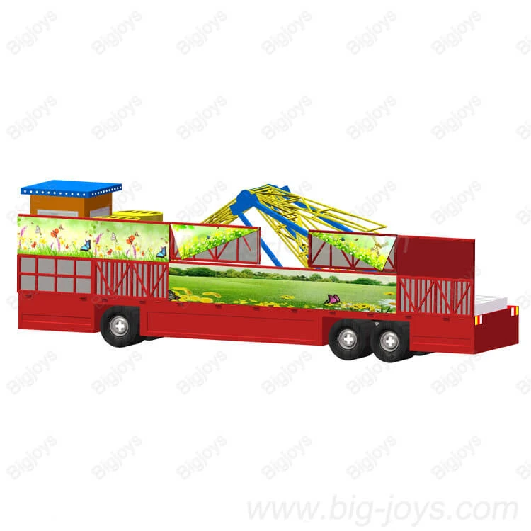 Portable Ferris Wheel with Trailer — factory photograph 5