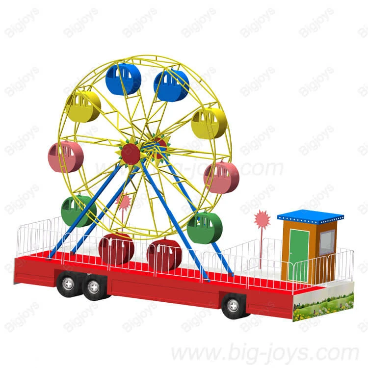 Portable Ferris Wheel with Trailer — factory photograph 4