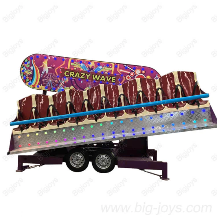 Trailer Trampoline And Playground Rides from BigJoys Amusement