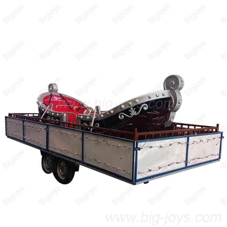 Portable Kids Pirate Ship — factory photograph 4
