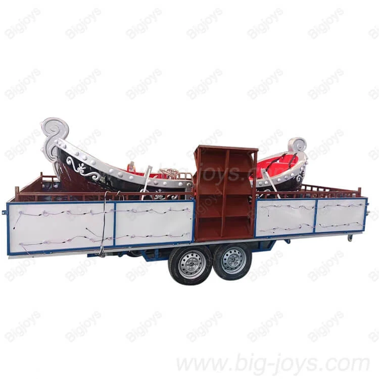 Portable Kids Pirate Ship — factory photograph 2