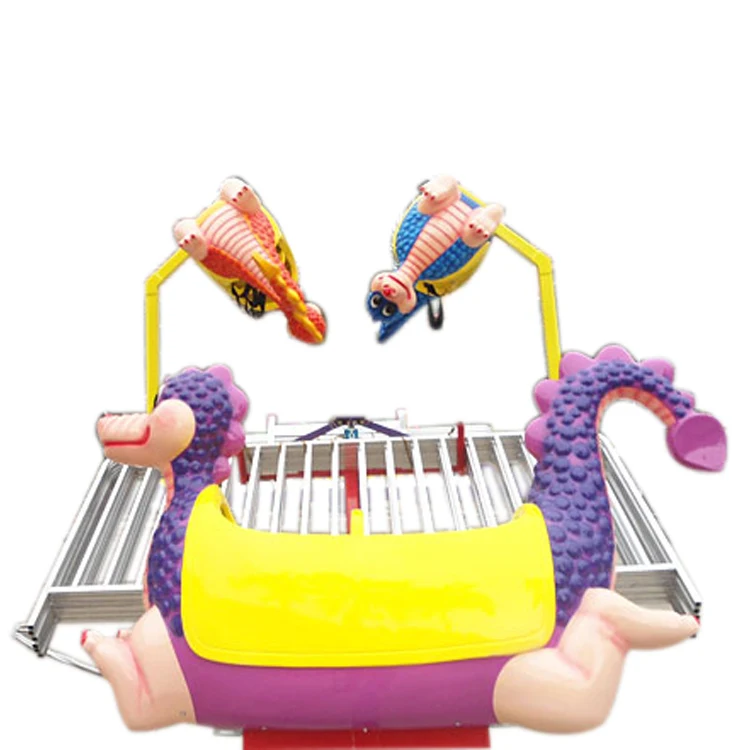 Portable Rotation Dinosaur Rides — factory photograph 3