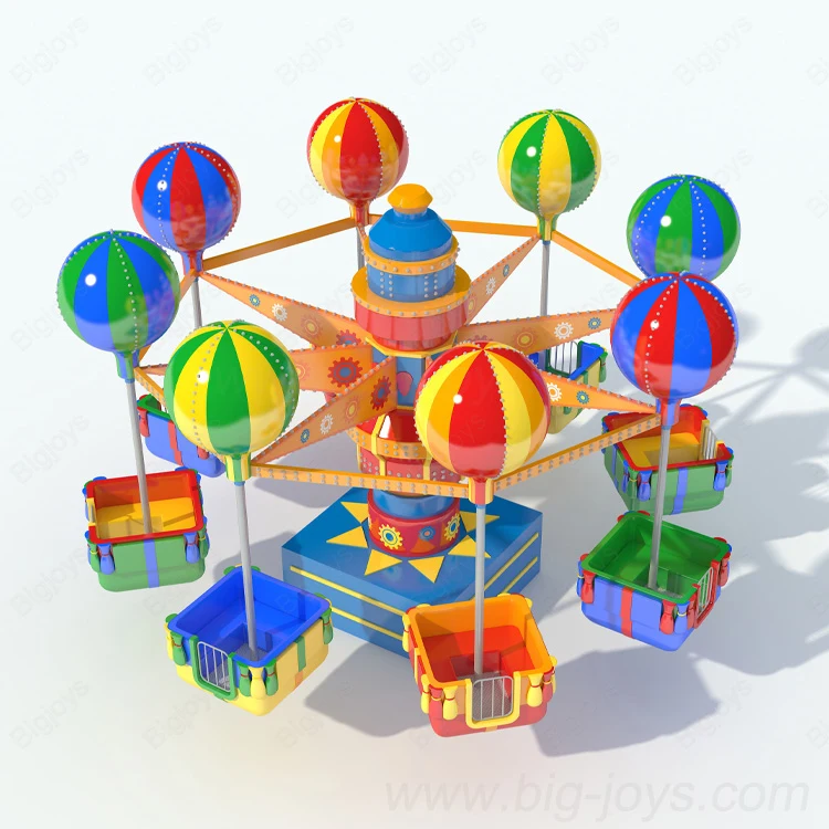 Portable Trailer Samba Balloon manufactured by BigJoys Amusement