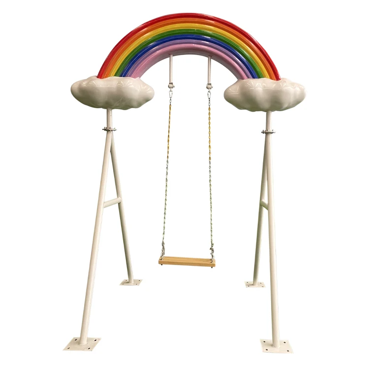 Rainbow Swing manufactured by BigJoys Amusement