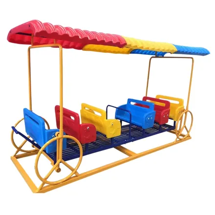 Kids Rainbow Swing Boat manufactured by BigJoys Amusement