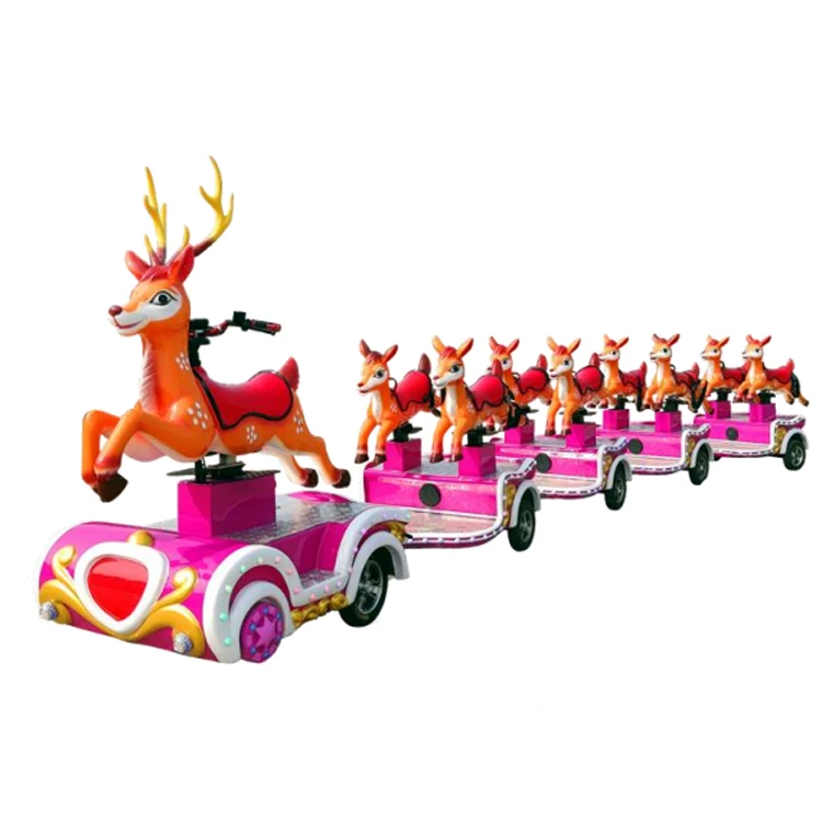 Reindeer Trackless Train — factory photograph 2
