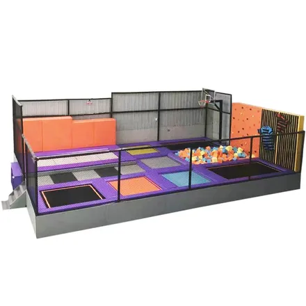 Small Trampoline Park manufactured by BigJoys Amusement