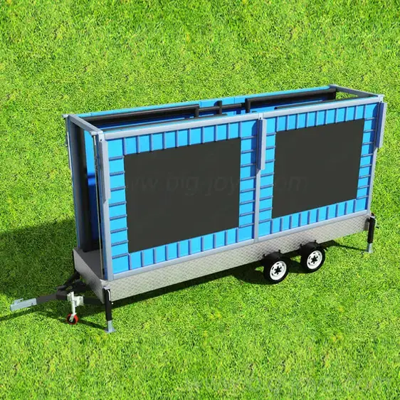 Trailer 4 in 1 Trampoline manufactured by BigJoys Amusement