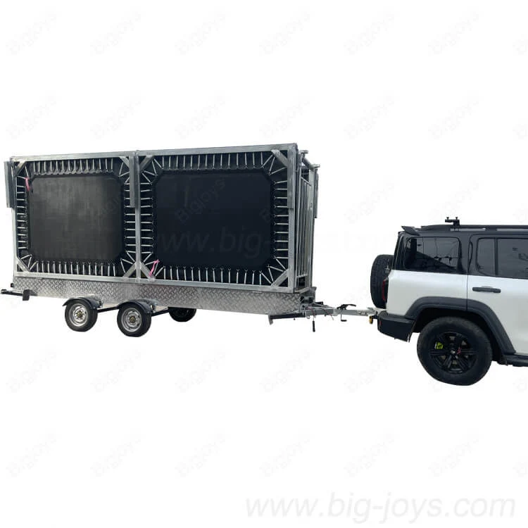 Trailer 4 in 1 Trampoline — factory photograph 7