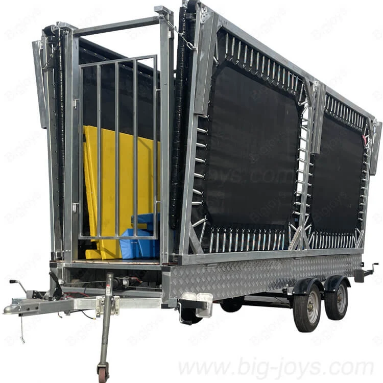 Trailer 4 in 1 Trampoline — factory photograph 5