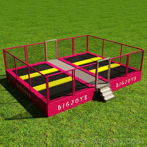Trailer 6 in 1 Trampoline — factory photograph 7