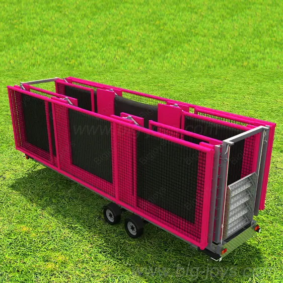 Trailer 6 in 1 Trampoline — factory photograph 4