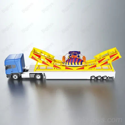 Trailer Flying UFO manufactured by BigJoys Amusement