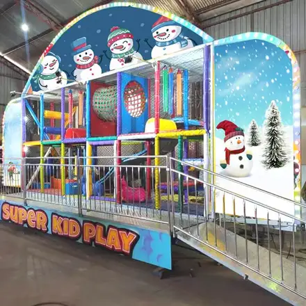Trailer Kids Soft Playground A manufactured by BigJoys Amusement
