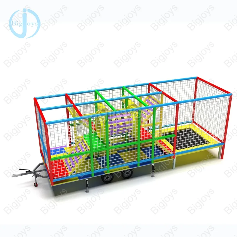 Trailer Mounted Soft Playground — factory photograph 3