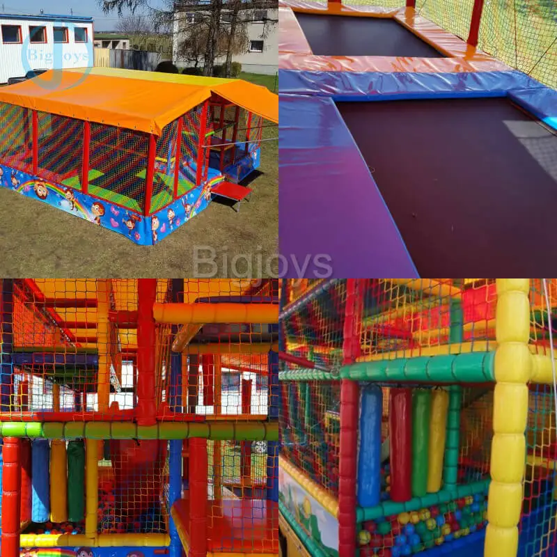 Trailer Mounted Soft Playground with Roof B — factory photograph 6