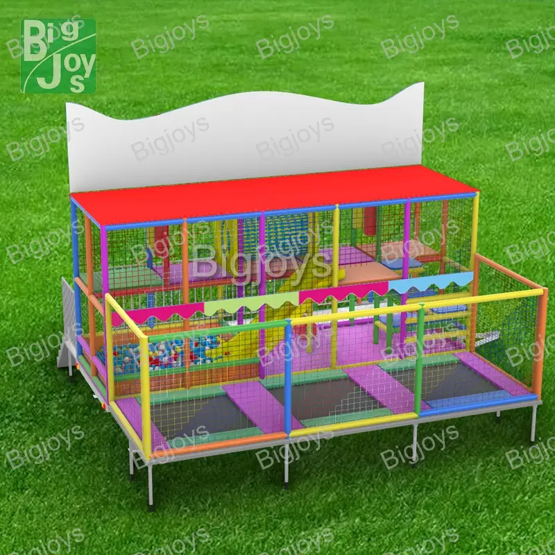 Trailer Playground with Cartoon Theme — factory photograph 2