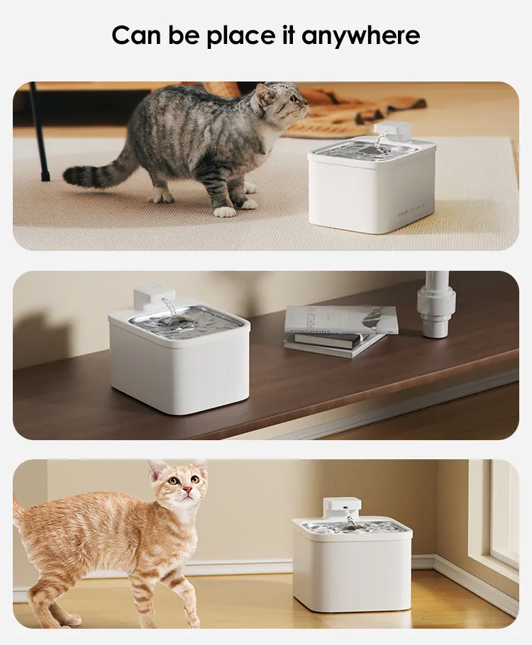 4L Automatic Pet Fountain With UV Sterilisation detail view 5
