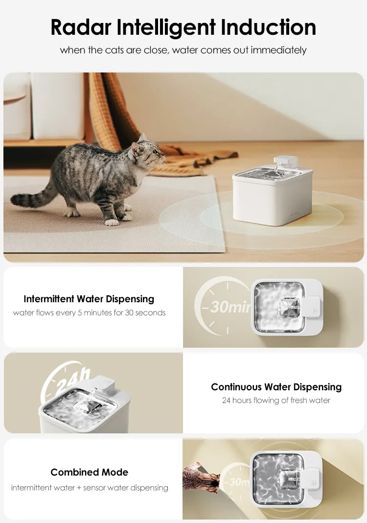4L Automatic Pet Fountain With UV Sterilisation detail view 6