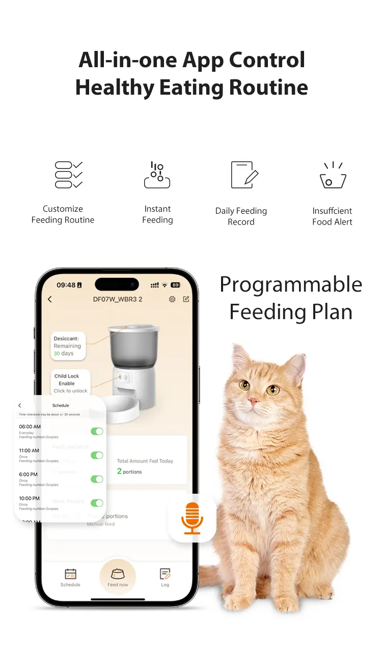 4L Smart Pet Feeder With Camera detail view 5
