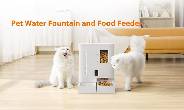 7L 2-In-1 Smart Pet Feeder And Fountain With 2K Camera detail view 1