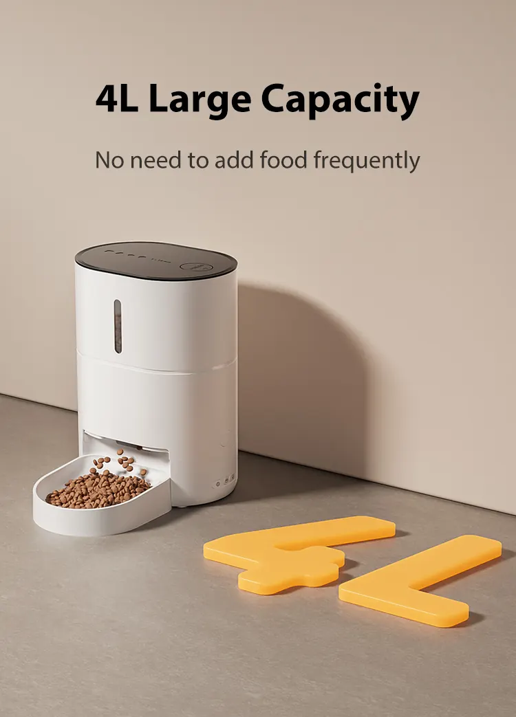 4L Smart Cat Feeder With Voice Recording detail view 6
