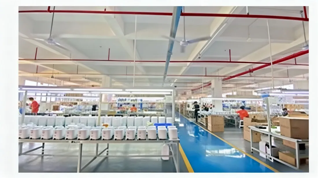 Assembly Lines at the PAWBILT factory in Shenzhen