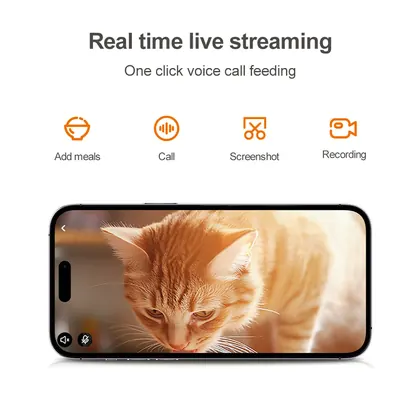 4L Smart Pet Feeder With Camera view 4
