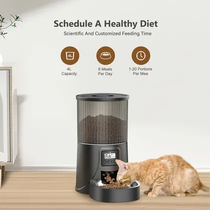 4L Smart Automatic Pet Feeder view 2