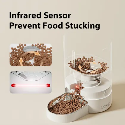 4L Smart Cat Feeder With Voice Recording view 5