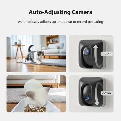 6L Smart Pet Feeder With AI Camera view 2