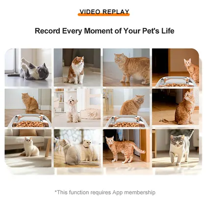 AI Dual-Camera Smart Pet Feeder With Motion Detection view 3