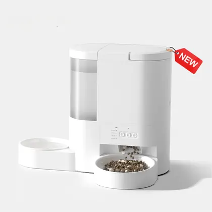 4L Food And 3L Water All-In-One Feeder With Camera