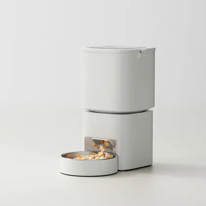 5L Smart Pet Feeder In White