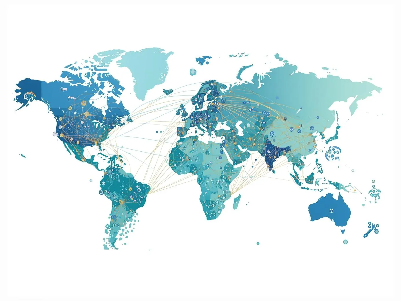 Map of PAWBILT customer distribution across Europe North America Asia and Africa