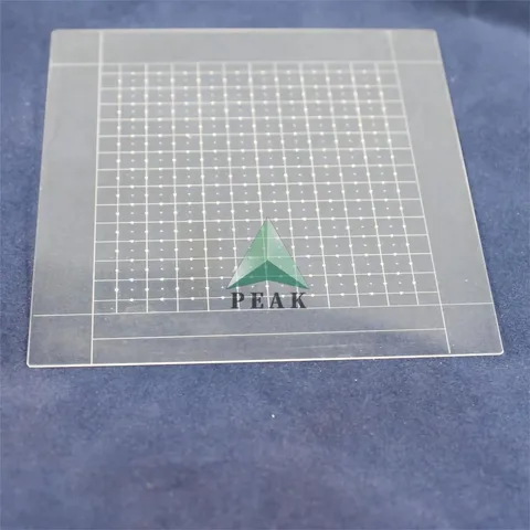 0.6mm Thickness Laser Drilling & Laser Cutting Double Side Clear Glass PCB — view 3