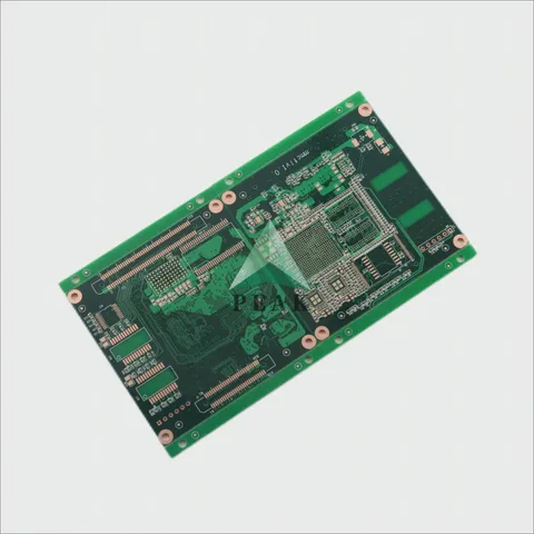 10 Layers 1+N+1 Structure (L1-L2;L3-L8;L9-L10) Epoxy Filled Vias OSP PCB — view 2