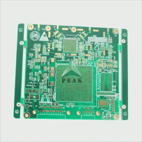 14 Layers Rogers 4350B+FR4 TG170 Hybrid Lamination POFV ENIG Rigid PCB — view 3
