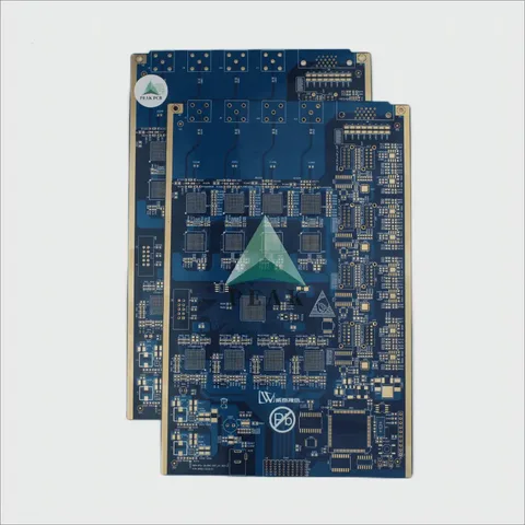 16 Layers 3+N+3 Structure (L1-2;L1-4;L1-8;L8-9;L9-16;L13-16;L15-16) Rigid HDI PCB — view 2