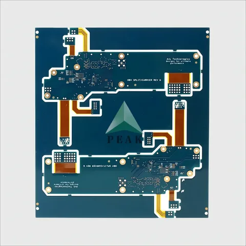 16 Layers FR4 IT180A+PI Immersion Gold 3u Rigid-Flex Multilayer PCB — view 2