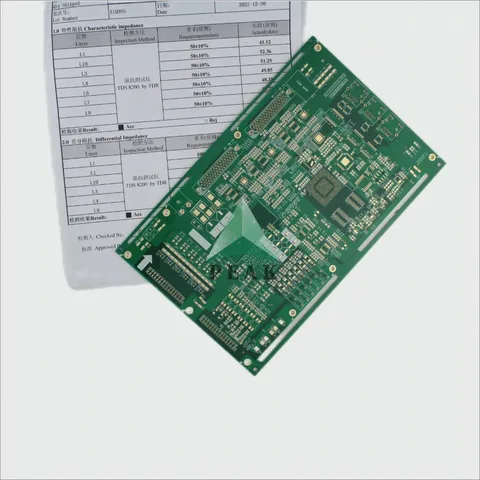 18 Layers 3+N+3 Structure (L1-3;L2-6;L4-8;L8-11;L11-15;L13-17;L17-18) HDI PCB — view 3